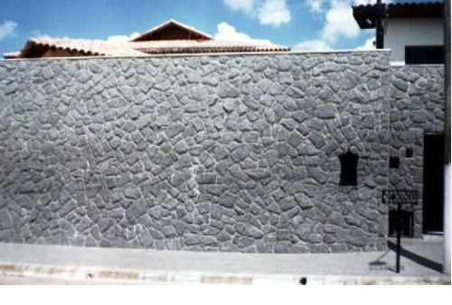 granito cinza  Fachada muro, Granito cinza, Granito