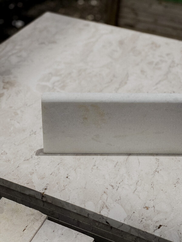 Borda de Mármore Branco 15x40 - Image 2