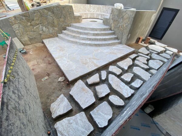 Piso de Pedra Moledo