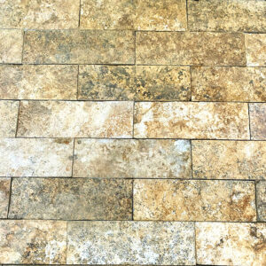 Travertino Rockface Gold 10x30