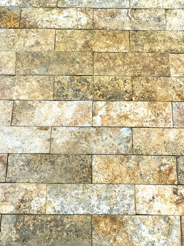 Travertino Rockface Gold 10x30 - Image 2